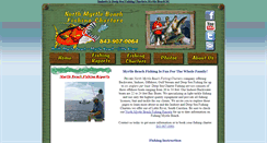 Desktop Screenshot of northmyrtlebeachfishingcharters.com